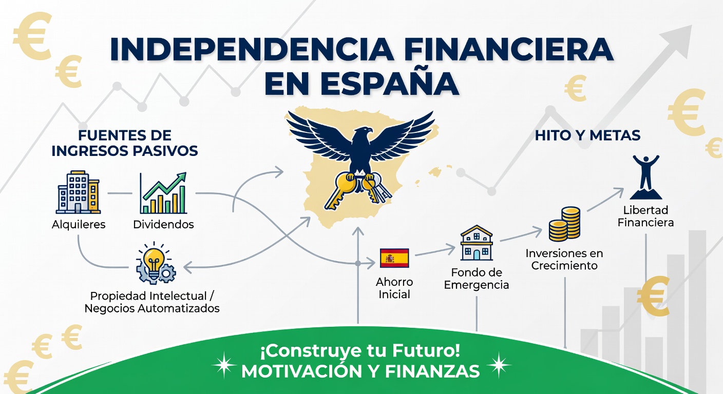 Independencia financiera en España – movimiento FIRE y planificación patrimonial